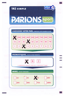 ParionsSport - Exemple