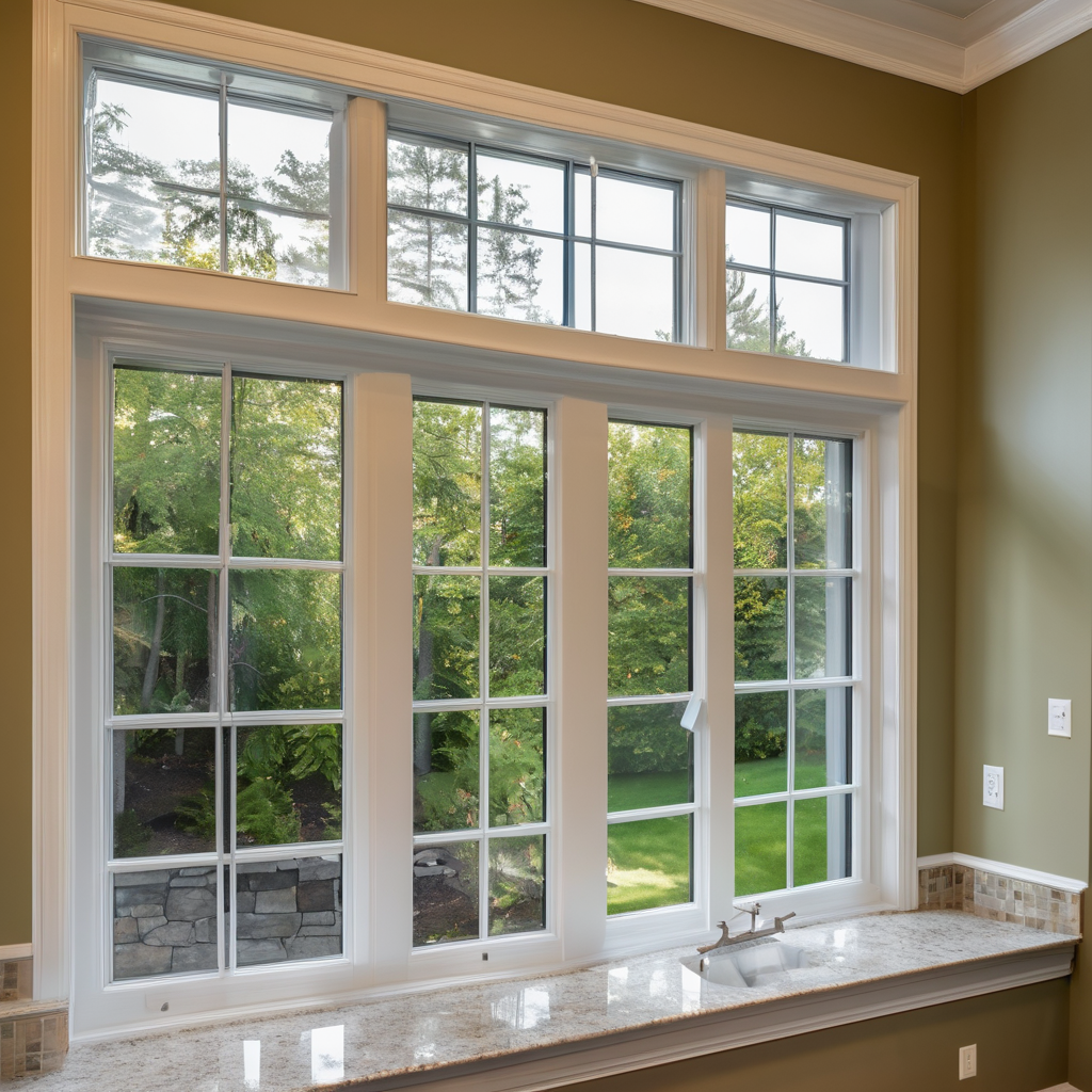 Top window service providers transformation with before and after comparison showing dramatic home improvement enhancement