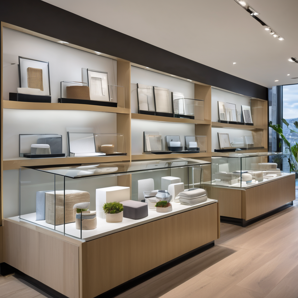 Window materials and product quality showcase